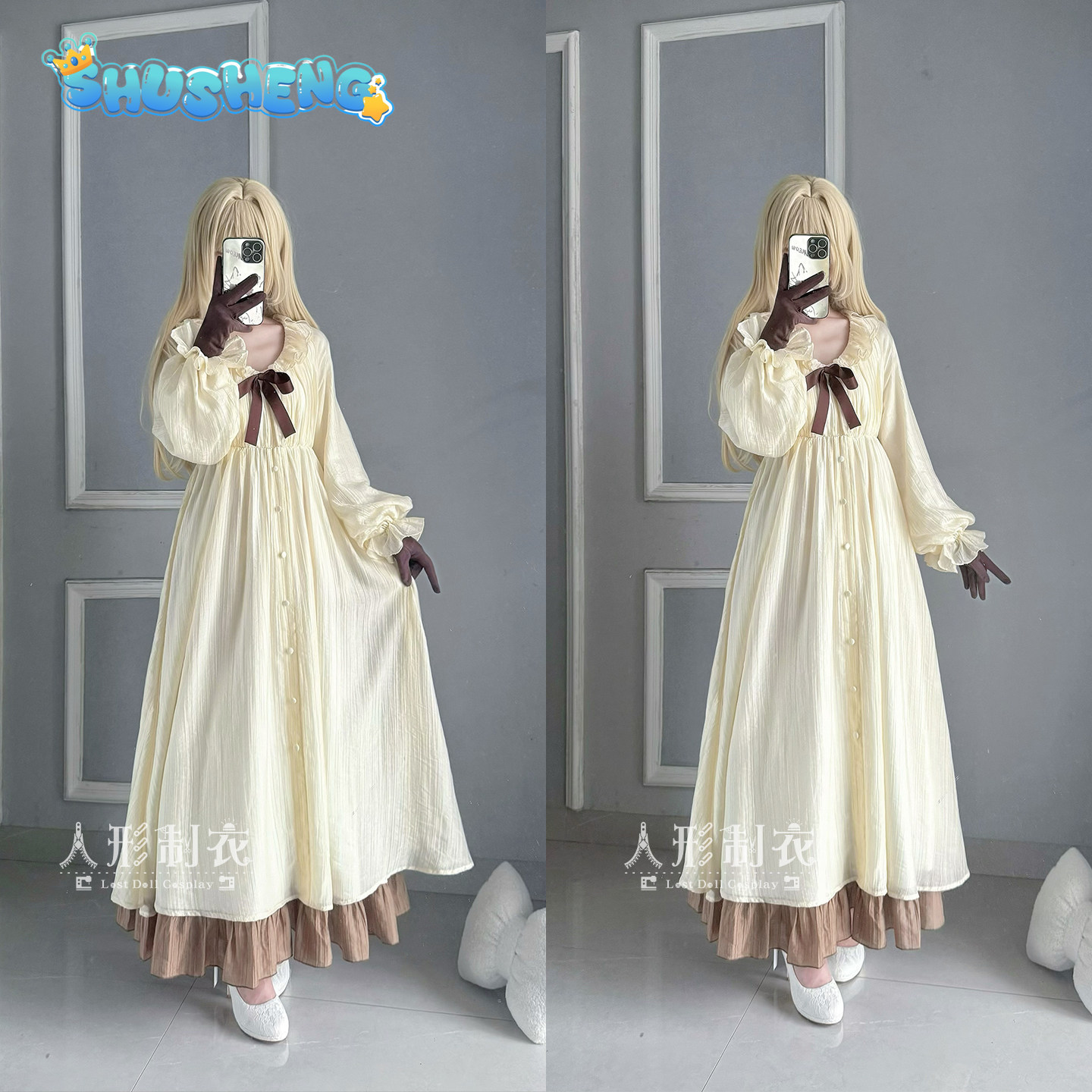 Violet Evergarden Dress - Violet Evergarden New nightgown Cosplay Costume
