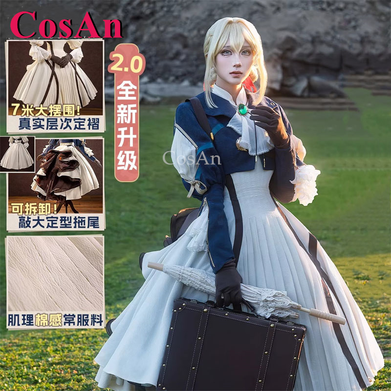 Violet Evergarden Dress - CosAn Anime Violet Evergarden Cosplay Costumes