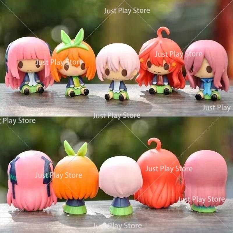 Quintuplets Anime Cosplay - 5Pcs Anime The Quintessential Quintuplets Action