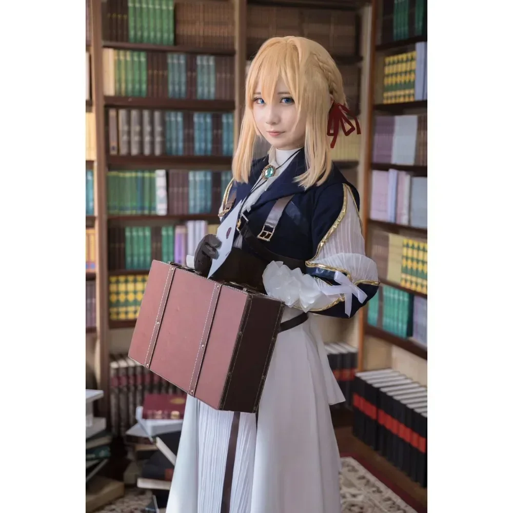 Violet Evergarden Cosplay Cost - огляд і ціна Violet Evergarden Dress