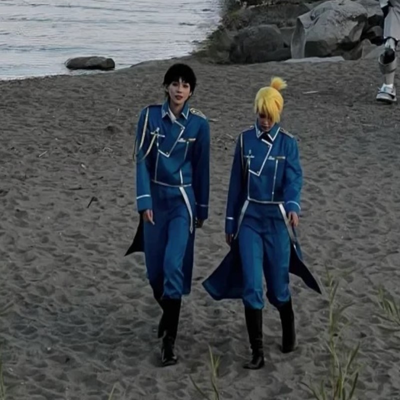Roy Mustang Cosplay Anime Full - огляд і ціна Fullmetal Alchemist Coat