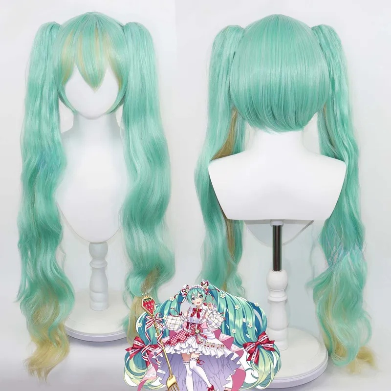 Le Cool Anime Miku Strawberry  - огляд і ціна Anime Cosplay Blue Hair