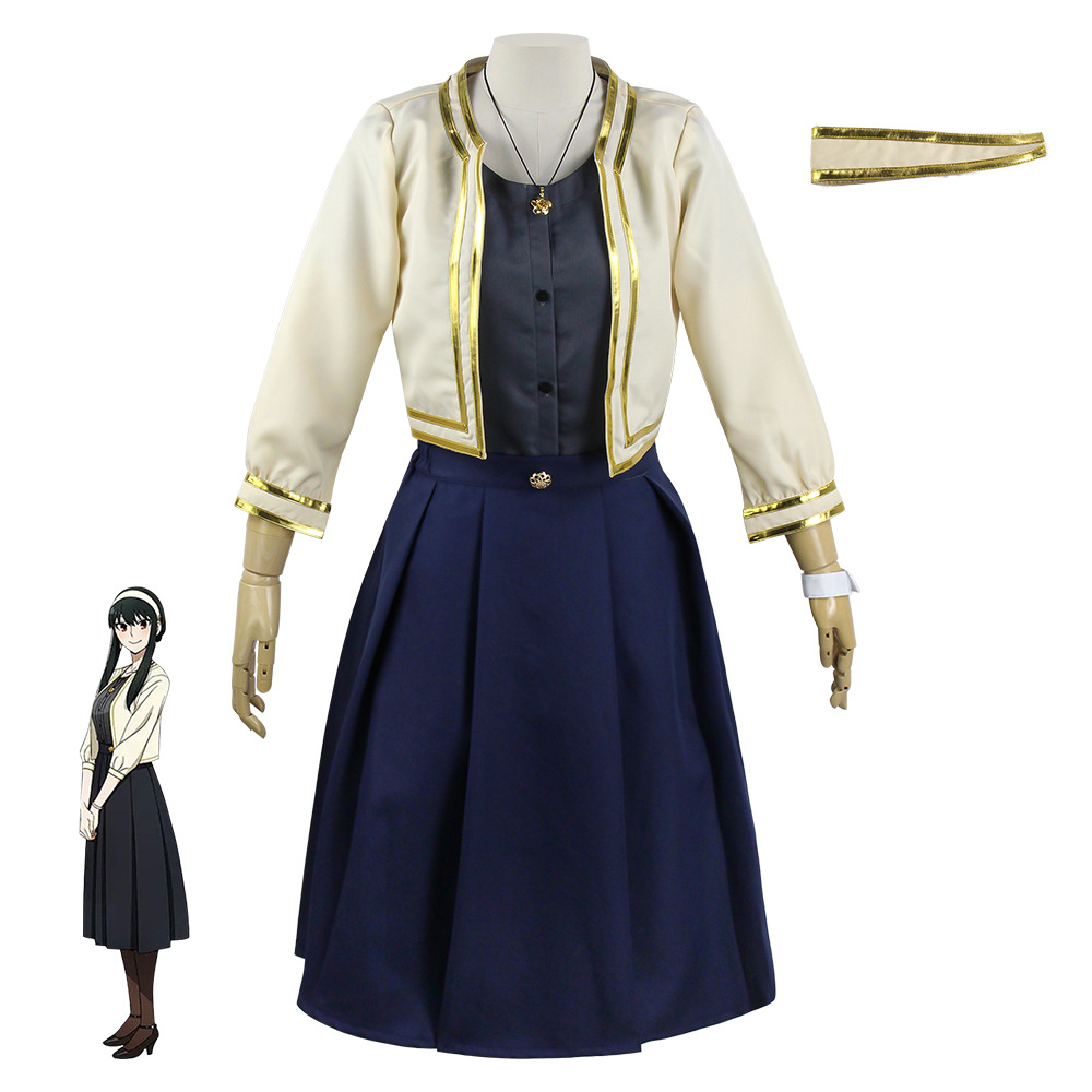 Anime spy x family Yor Forger  - огляд і ціна Anime Cosplay Blue Hair