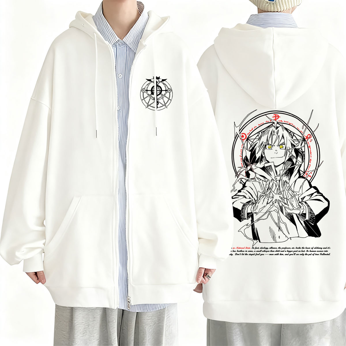 Anime Fullmetal Alchemist Zipp - огляд і ціна Fullmetal Alchemist Coat