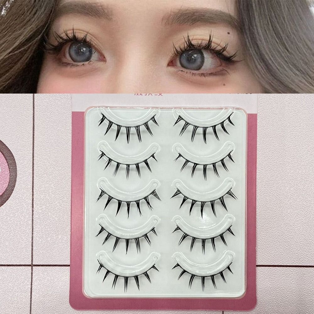 Faux Mink False Eyelashes 5 Pa - огляд і ціна Anime Cosplay Lashes