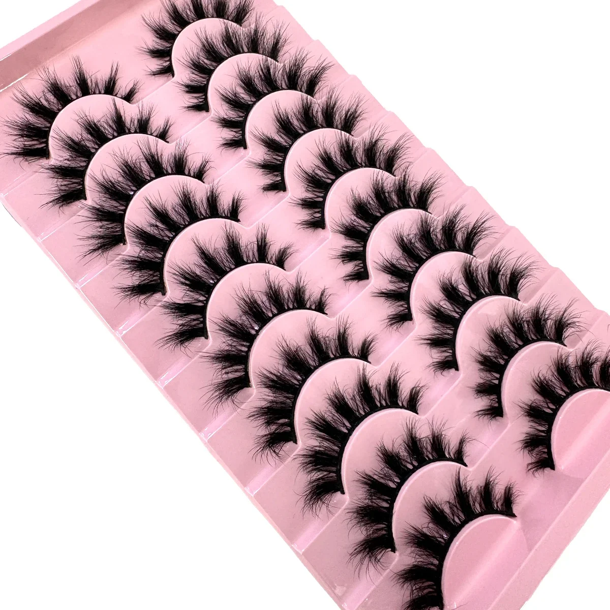 10Pairs Fluffy Artificial Mink - огляд і ціна Anime Cosplay Lashes