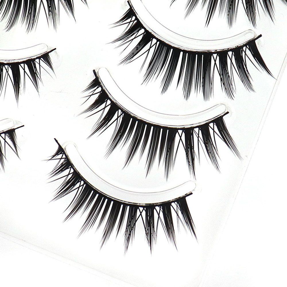 5 Pairs Makeup False Eyelash T - огляд і ціна Anime Cosplay Lashes