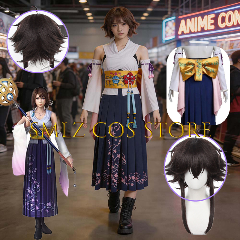 Smlz FFX Yuna Cosplay Anime FF - огляд і ціна Anime Cosplay Show
