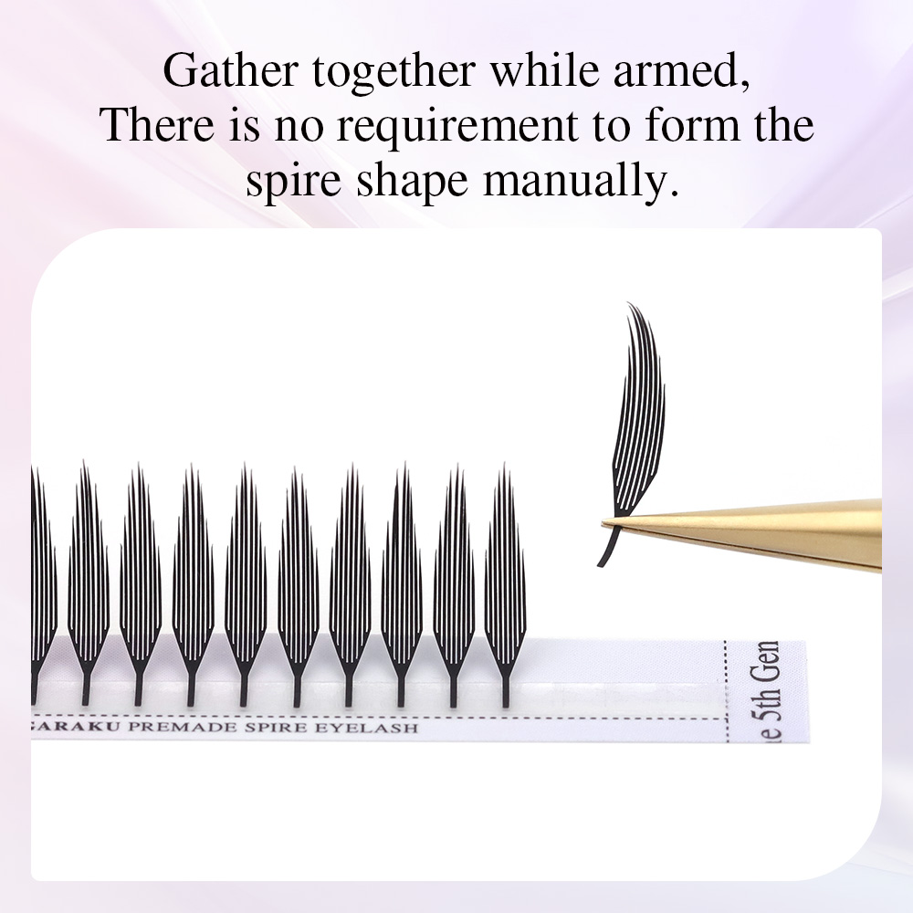 NAGARAKU Premade Spire Eyelash - огляд і ціна Anime Cosplay Lashes
