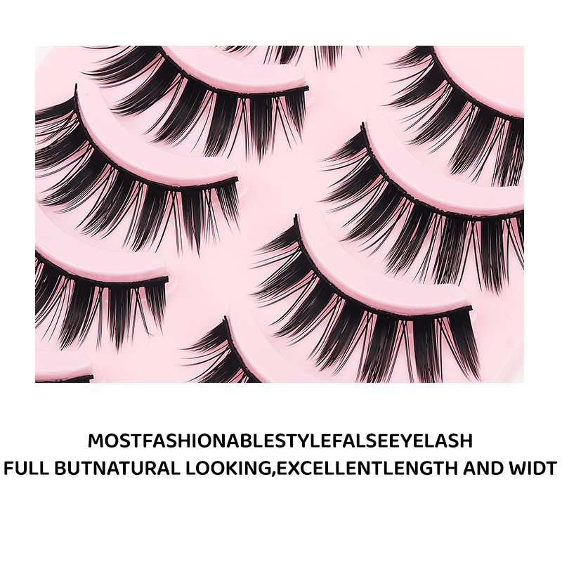 DINGSEN 5 Pairs Manga Lashes E - огляд і ціна Anime Cosplay Lashes