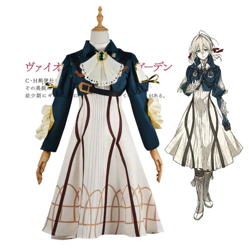 2026 Anime Cosplay Violet Ever - огляд і ціна Violet Evergarden Dress