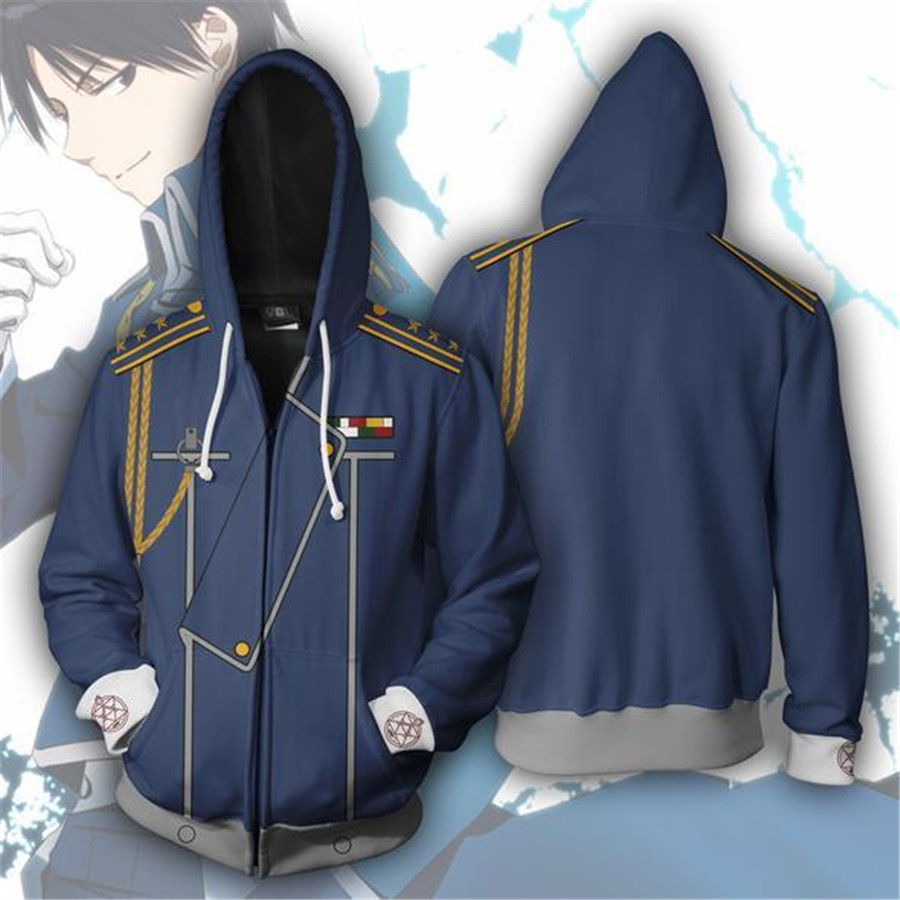 Anime Cosplay Sweatshirts Trac - огляд і ціна Fullmetal Alchemist Coat
