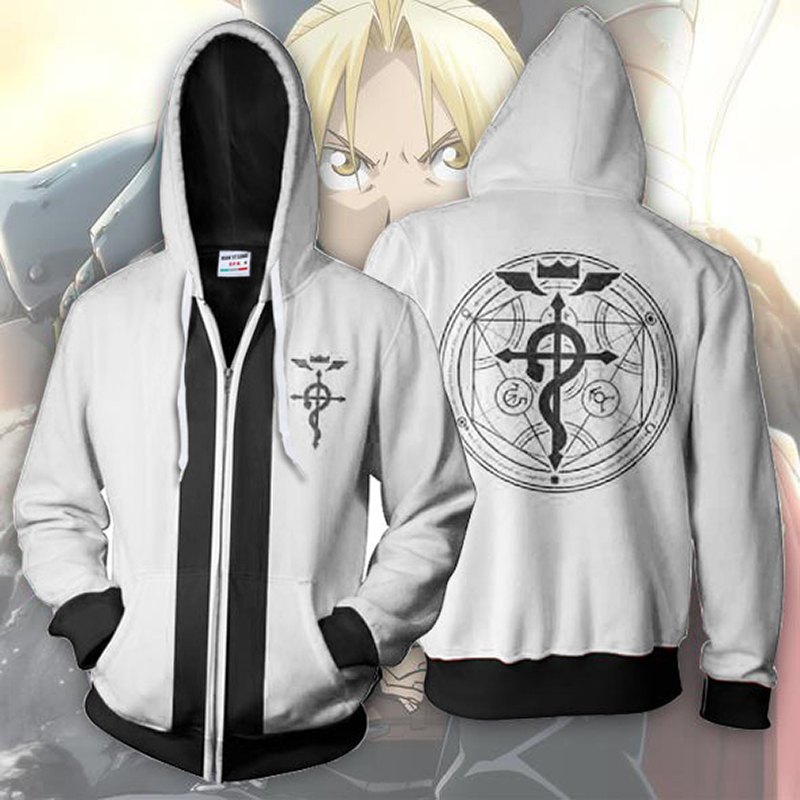 Anime Cosplay Sweatshirts Trac - огляд і ціна Fullmetal Alchemist Coat