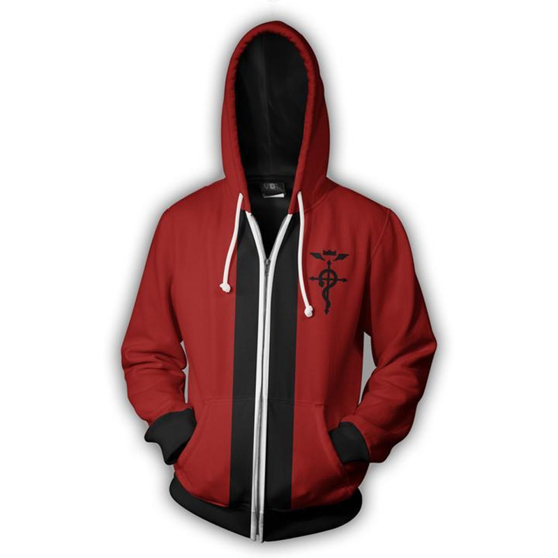 Anime Cosplay Sweatshirts Trac - огляд і ціна Fullmetal Alchemist Coat