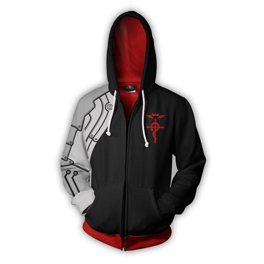 Anime Cosplay Sweatshirts Trac - огляд і ціна Fullmetal Alchemist Coat