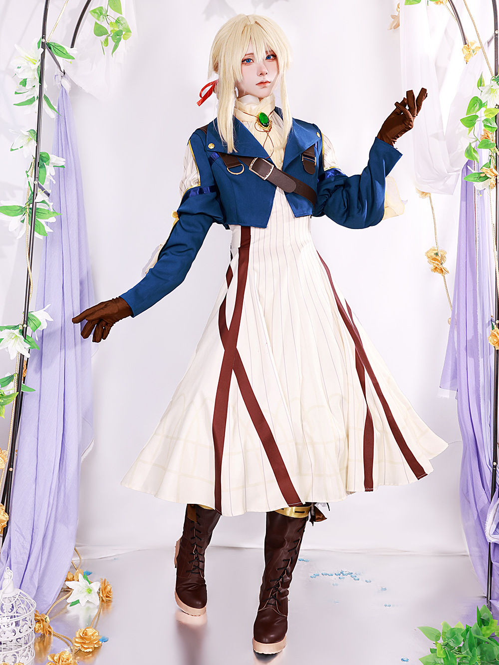 Violet Evergarden Cosplay Cost - огляд і ціна Violet Evergarden Dress
