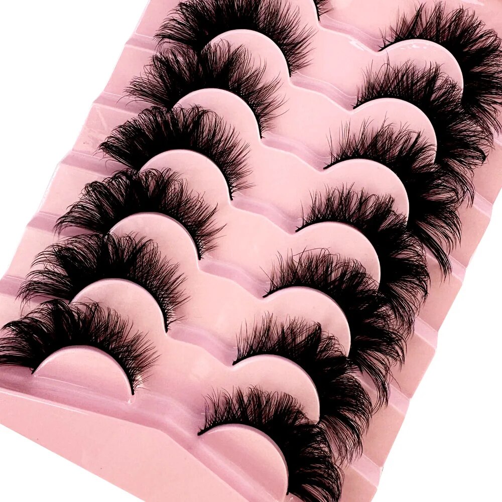 NEW Cat Eye Eyelashes 5D Natur - огляд і ціна Anime Cosplay Lashes