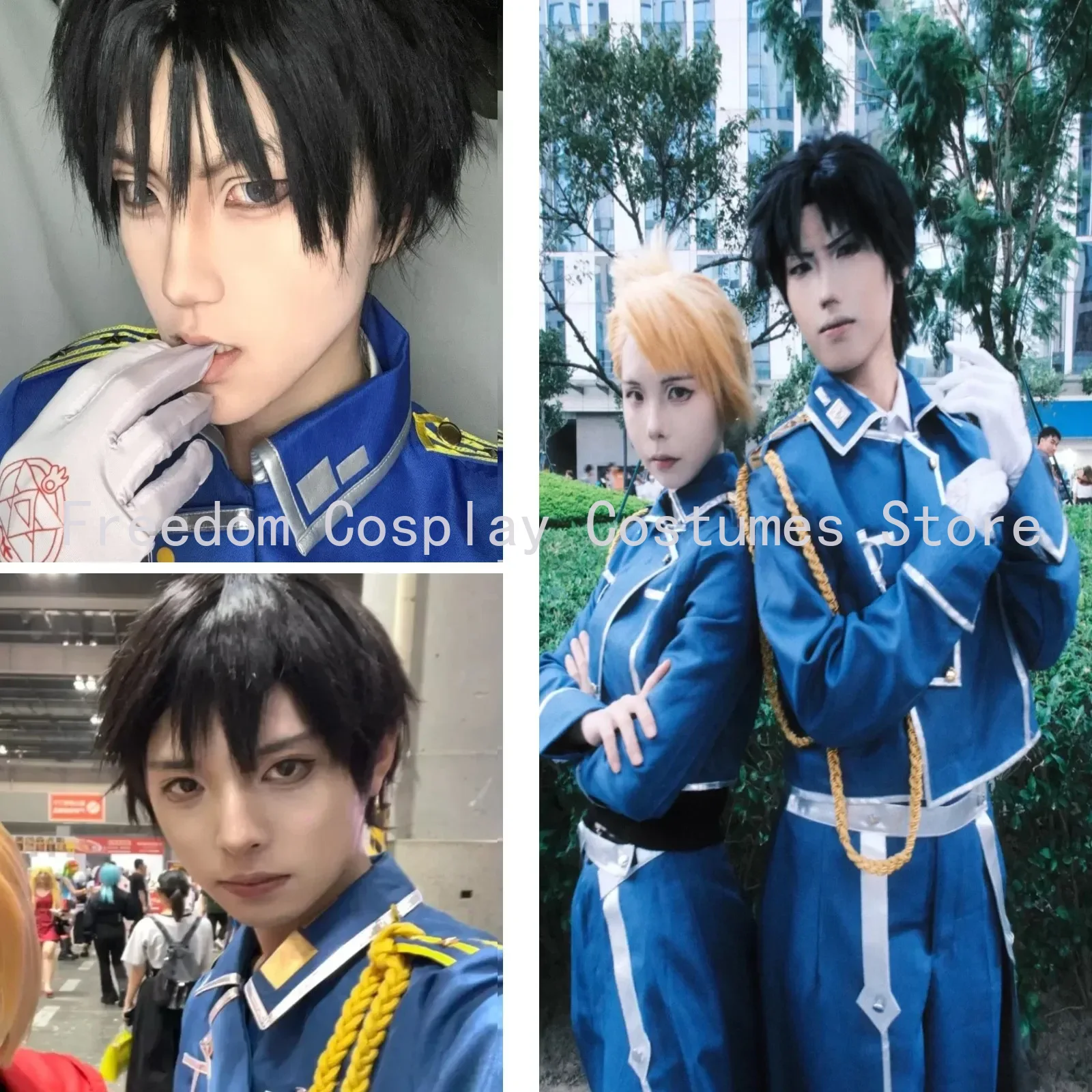 Roy Mustang Cosplay Anime Full - огляд і ціна Fullmetal Alchemist Coat