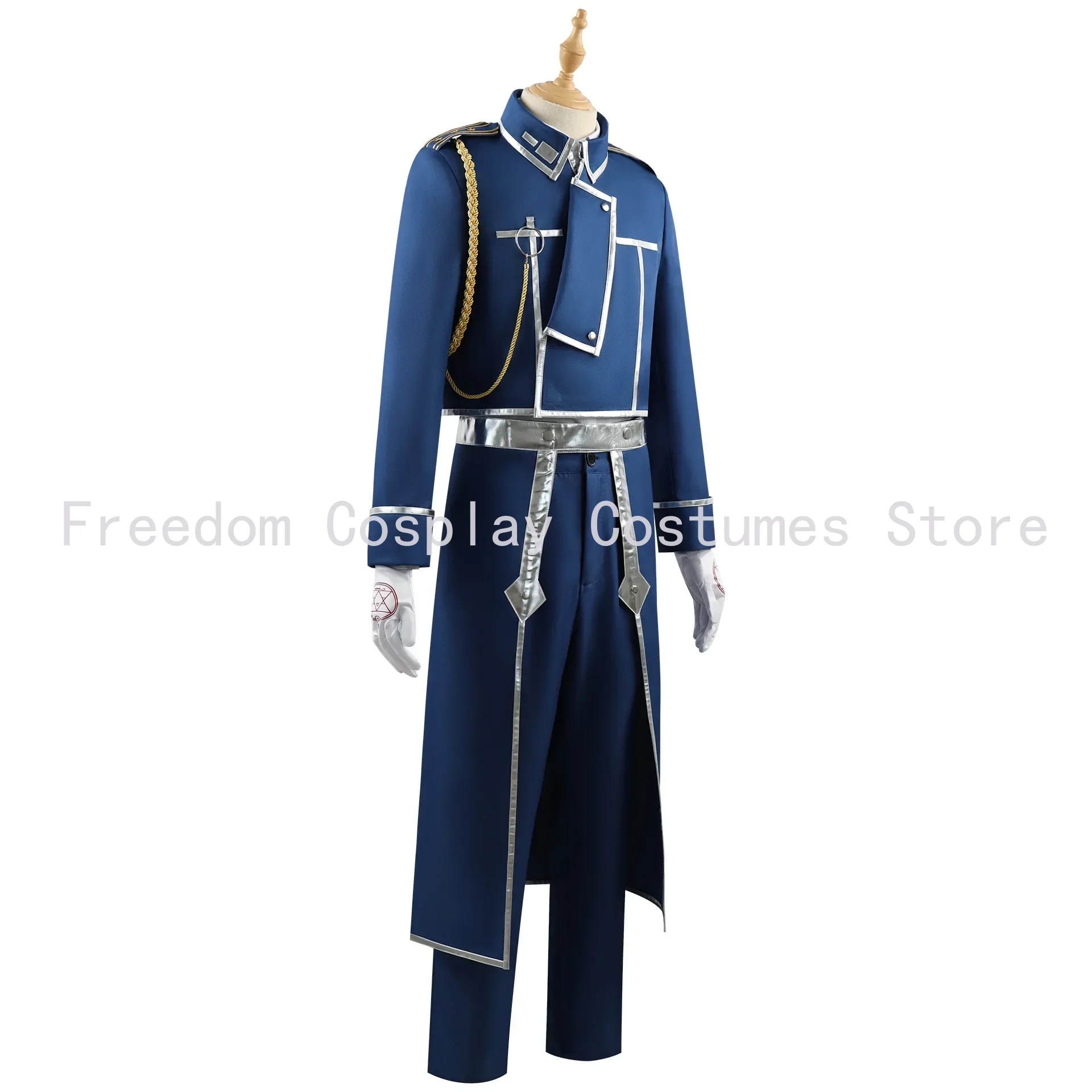 Roy Mustang Cosplay Anime Full - огляд і ціна Fullmetal Alchemist Coat