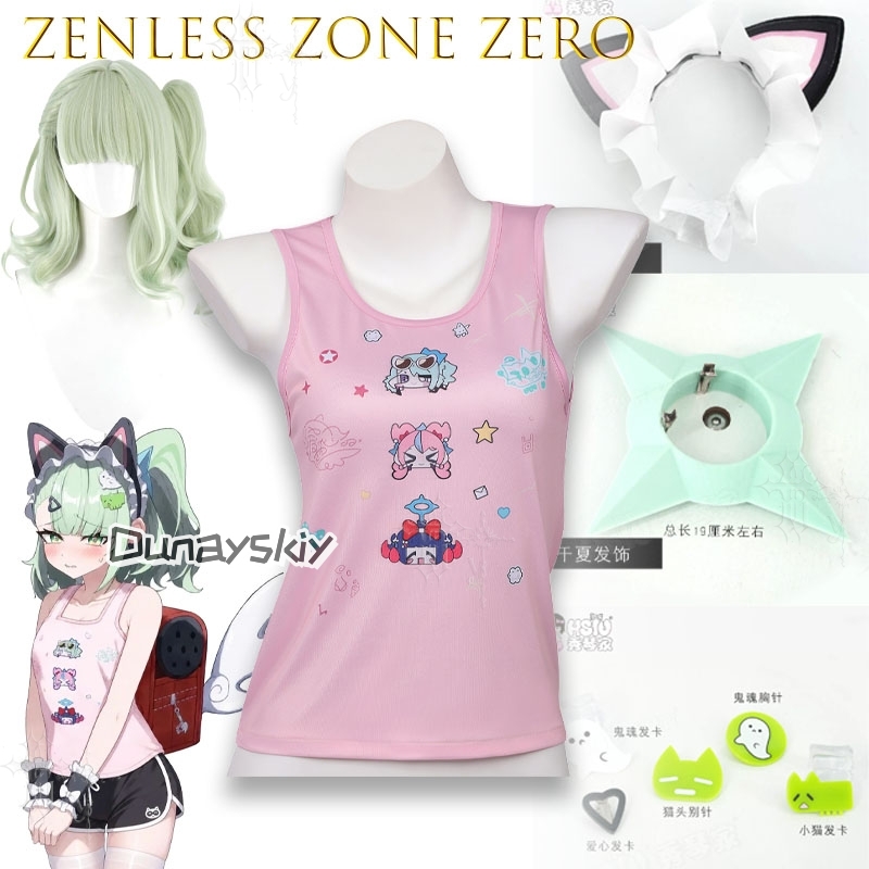 Sunna Cos Outfit Zenless Zone  - огляд і ціна Anime Cosplay Outfits Female