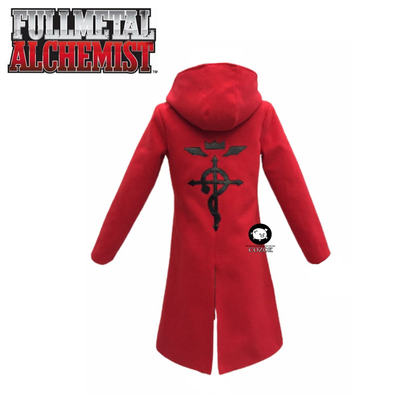 Anime Full Metal Alchemist Cos - огляд і ціна Fullmetal Alchemist Coat