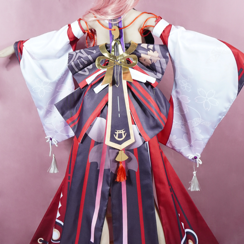 Yae Miko Cosplay Costume Impac - огляд і ціна Anime Cosplay In Chinese
