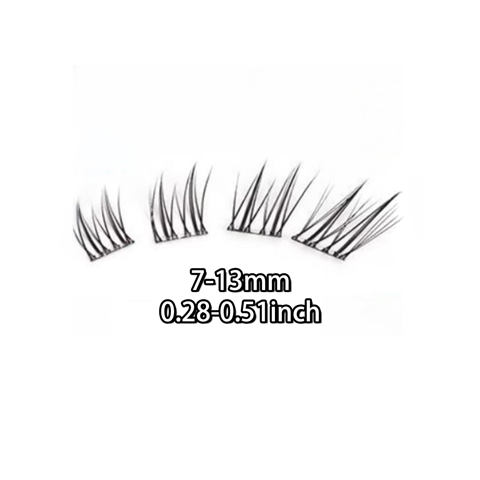Fox-style False Eyelashes Glue - огляд і ціна Anime Cosplay Lashes