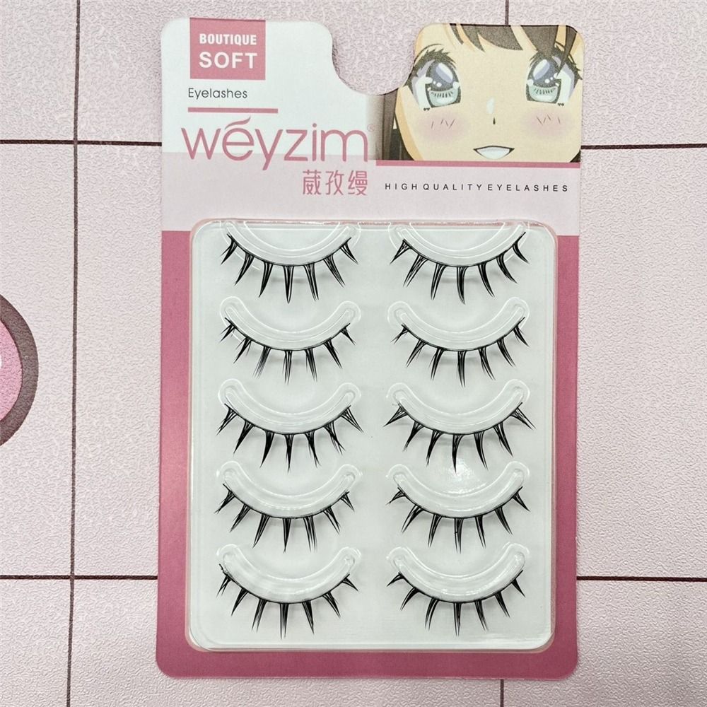 5 Pairs Pack Japanese Cosplay  - огляд і ціна Anime Cosplay Lashes