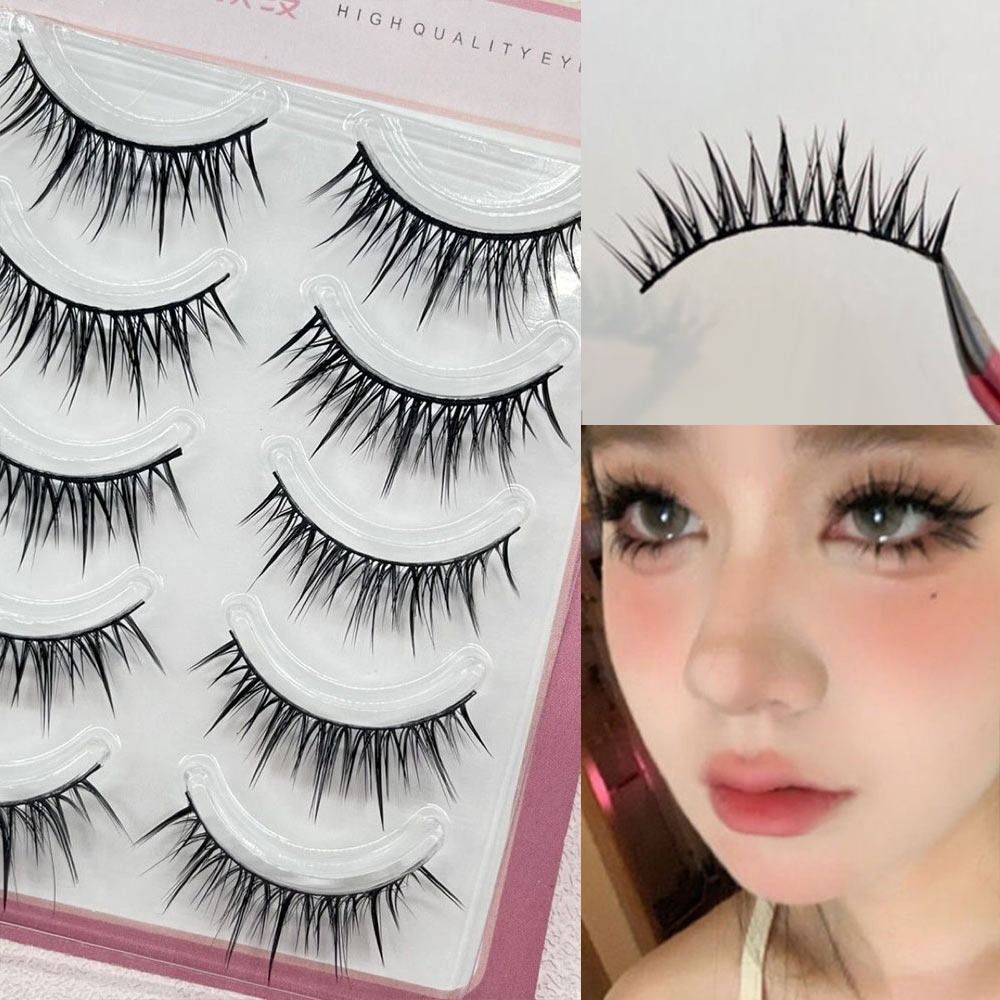 5 Pairs Pack Japanese Cosplay  - огляд і ціна Anime Cosplay Lashes