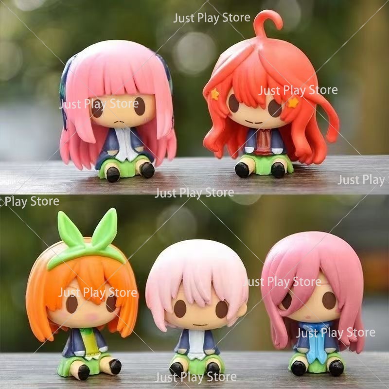 5Pcs Anime The Quintessential  - огляд і ціна Quintuplets Anime Cosplay